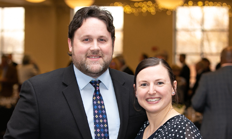 Chris and Kristen Mandle receive 2023 McMullen Award